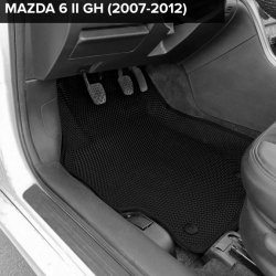3D коврики EVA с бортами Mazda 6 II GH седан, лифтбек, универсал (2007-2012)