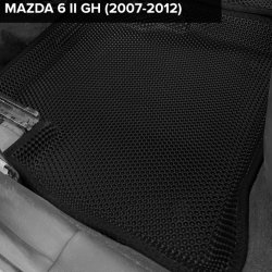 3D коврики EVA с бортами Mazda 6 II GH седан, лифтбек, универсал (2007-2012)