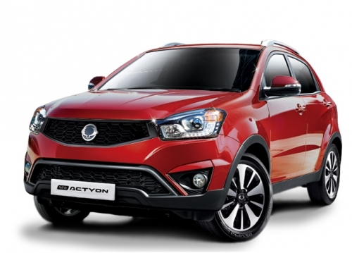 2D коврики EVA в салон и багажник  на SsangYong New Actyon (2010-2021)