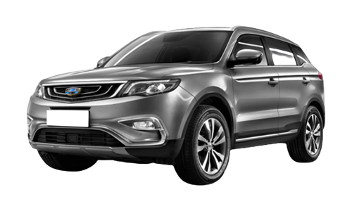 2D коврики EVA в салон и багажник на Geely Atlas I (2016-2022)