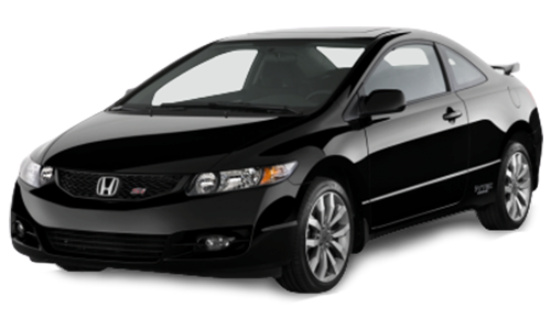 2D коврики EVA в салон  на Honda Civic VIII купе (2005-2012)