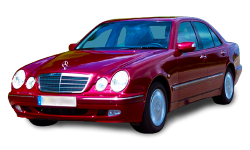 2D коврики EVA в салон и багажник  на Mercedes-Benz E W210 (1995-2002)