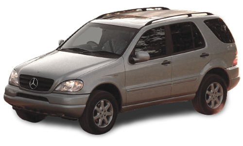 2D коврики EVA в салон и багажник  на Mercedes-Benz ML W163 (1997-2001)