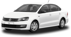 2D коврики EVA в салон и багажник  на Volkswagen Polo V седан (2017-2020)