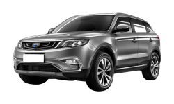 3D коврики EVA с бортами в салон на Geely Atlas I (2016-2022)